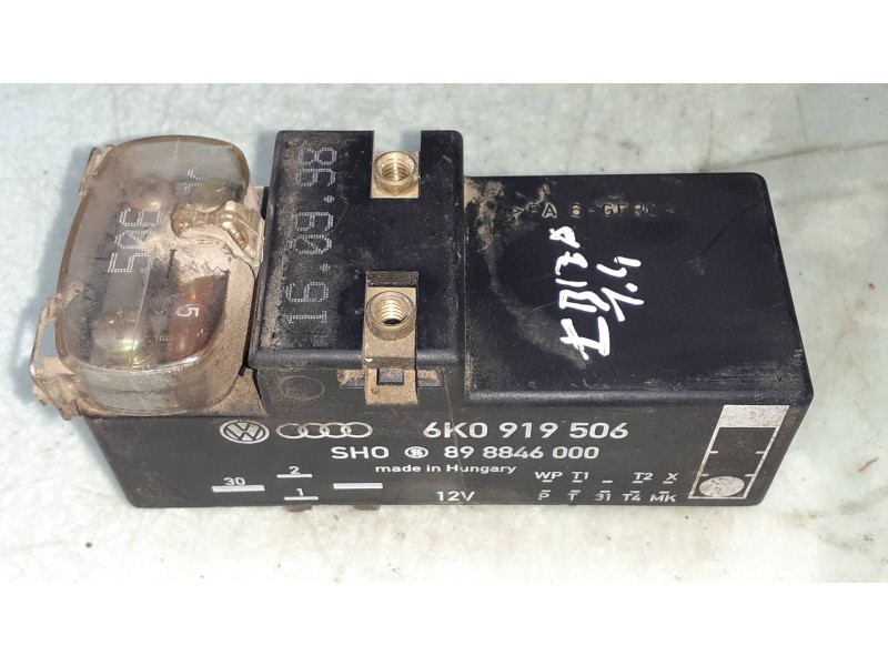 Recambio de caja precalentamiento para seat ibiza (6k) 1.9 sdi referencia OEM IAM 6K0919506A 898846000 VENTILADORES Recambio de caja precalentamiento para seat ibiza (6k) 1.9 sdi referencia OEM IAM 6K0919506A 898846000 VENTILADORES