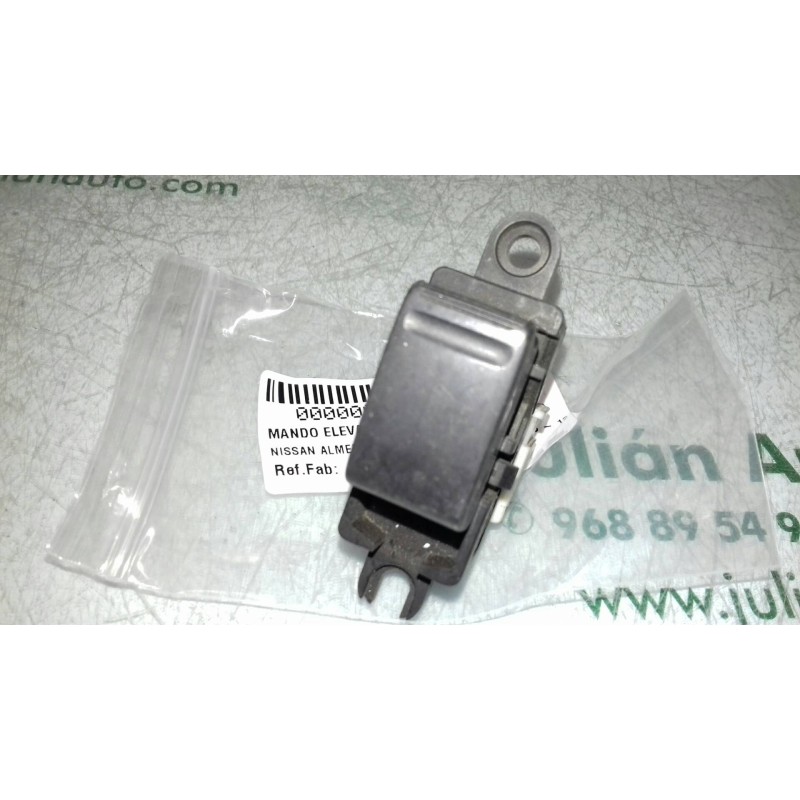 Recambio de mando elevalunas delantero derecho para nissan almera tino (v10m) acenta referencia OEM IAM  BLANCO 5 + 1 PINES