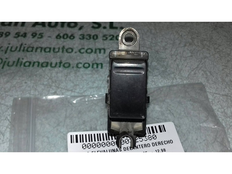 Recambio de mando elevalunas delantero derecho para nissan almera (n15) gx referencia OEM IAM 49142 BLANCO 5 + 1 PINES