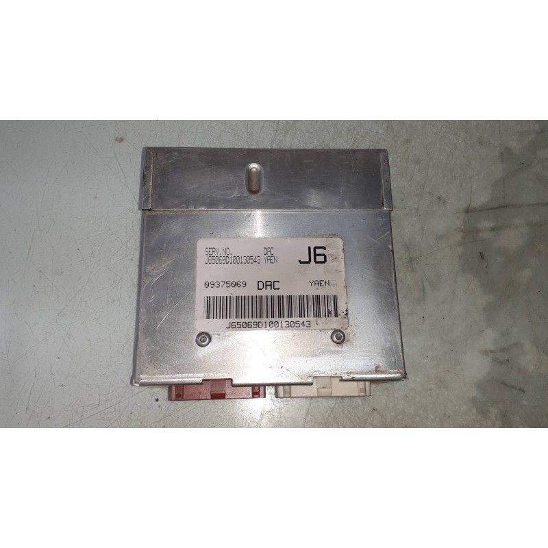 Recambio de centralita motor uce para daewoo nubira berlina 1.6 cat referencia OEM IAM 09375069 09375069DAC J6