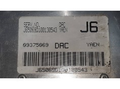 Recambio de centralita motor uce para daewoo nubira berlina 1.6 cat referencia OEM IAM 09375069 09375069DAC J6 2