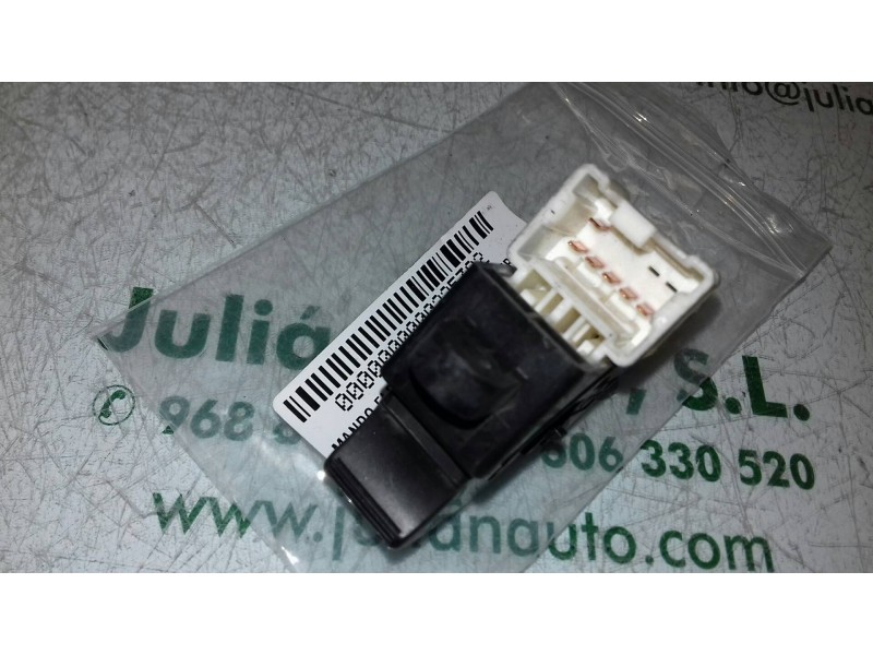 Recambio de mando elevalunas trasero izquierdo para nissan almera (n15) gx referencia OEM IAM 49082 BLANCO 5 + 1 PINES