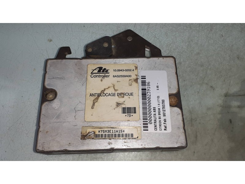 Recambio de centralita abs para citroen bx break 1.6 (171d) referencia OEM IAM 9612783780 10020200594 10094302024 Recambio de centralita abs para citroen bx break 1.6 (171d) referencia OEM IAM 9612783780 10020200594 10094302024