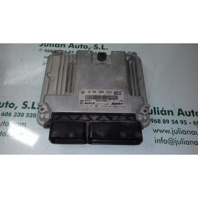 Recambio de centralita motor uce para opel corsa d expression referencia OEM IAM 55588270  BOSCH