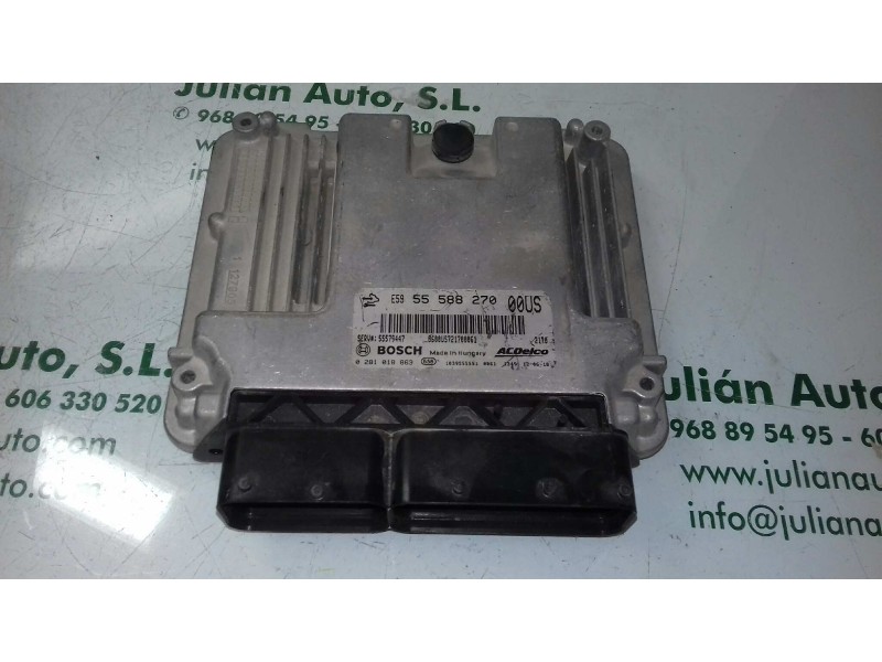 Recambio de centralita motor uce para opel corsa d expression referencia OEM IAM 55588270  BOSCH