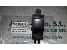 Recambio de mando elevalunas trasero izquierdo para nissan primera berlina (p12) line up referencia OEM IAM 25411AV600 NEGRO 4 +