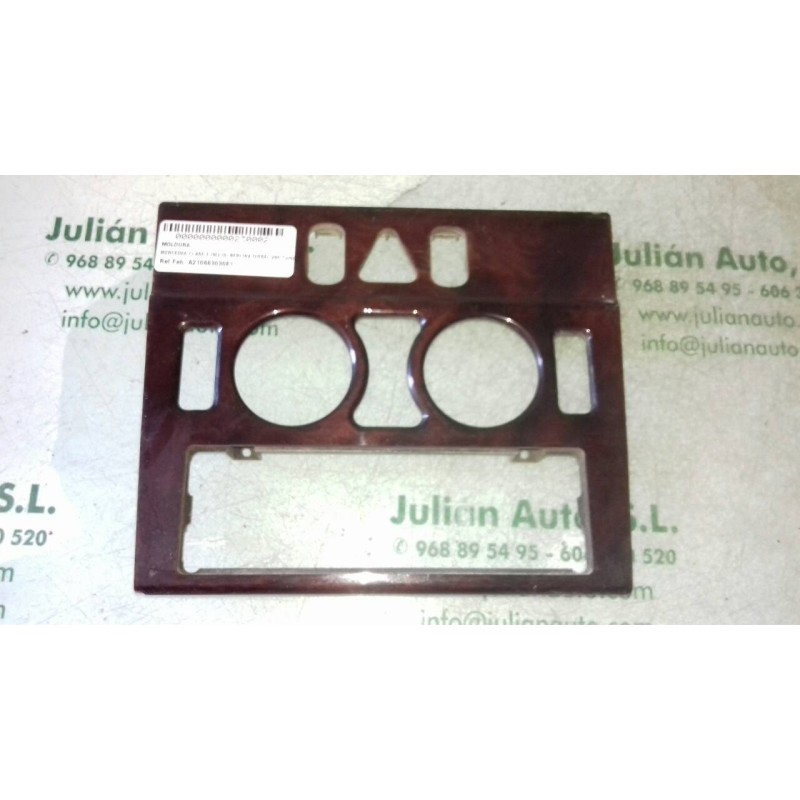 Recambio de moldura para mercedes-benz clase e (w210) berlina diesel 290 turbodiesel (210.017) referencia OEM IAM A21068303081  