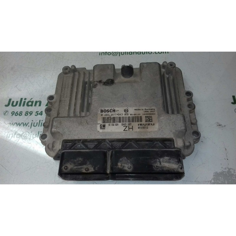 Recambio de centralita motor uce para opel astra h caravan cosmo referencia OEM IAM 55556829 0281011943 BOSCH