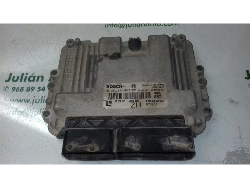 Recambio de centralita motor uce para opel astra h caravan cosmo referencia OEM IAM 55556829 0281011943 BOSCH