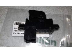 Recambio de mando elevalunas trasero izquierdo para nissan primera berlina (p12) acenta referencia OEM IAM 25411AV600 NEGRO 4 +  2