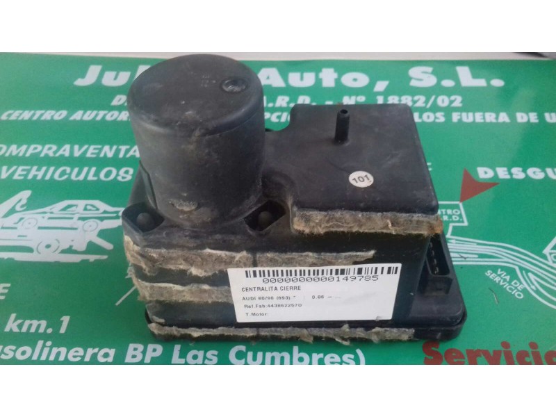 Recambio de centralita cierre para audi 80/90 (893) referencia OEM IAM 443862257D  