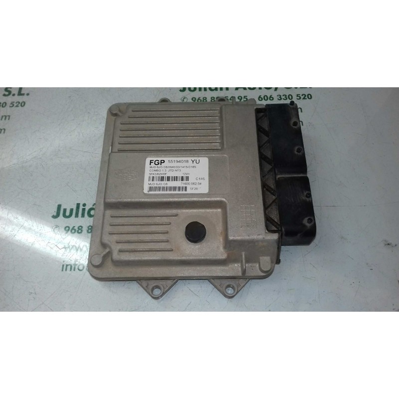 Recambio de centralita motor uce para opel combo (corsa c) familiar referencia OEM IAM 55194018YU 7160006204 MAGNETI MARELLI