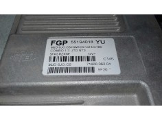 Recambio de centralita motor uce para opel combo (corsa c) familiar referencia OEM IAM 55194018YU 7160006204 MAGNETI MARELLI 2