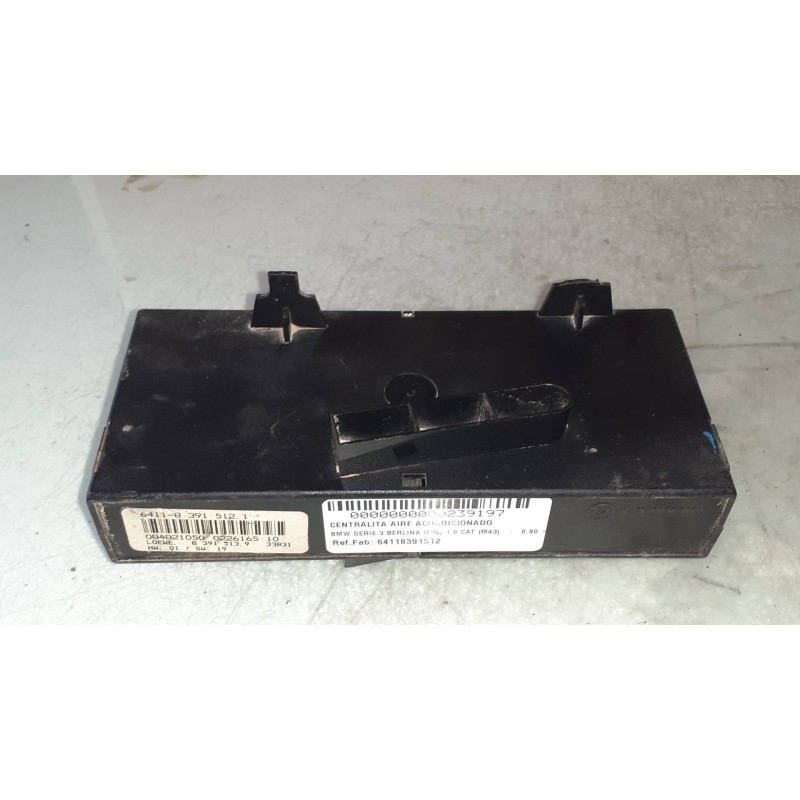 Recambio de centralita aire acondicionado para bmw serie 3 berlina (e36) 1.8 cat (m43) referencia OEM IAM 64118391512 084821050 