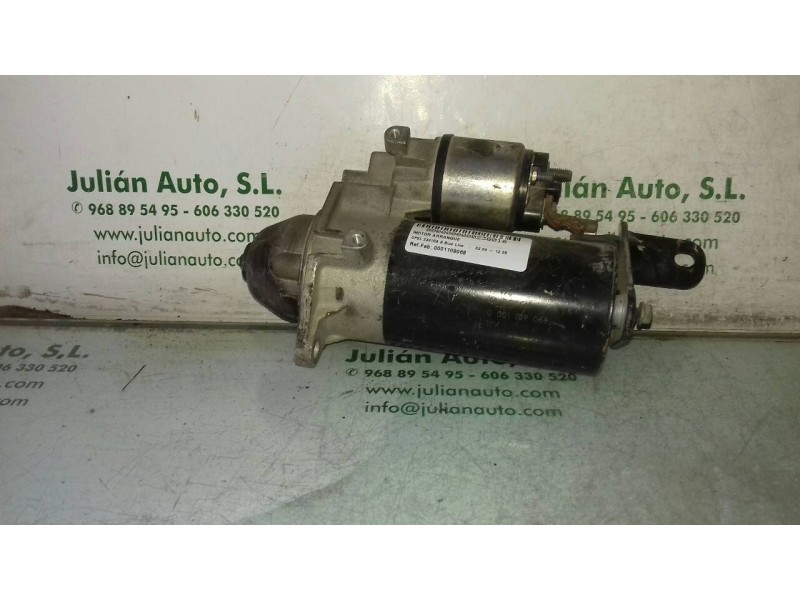 Recambio de motor arranque para opel zafira a blue line referencia OEM IAM 0001109068  BOSCH
