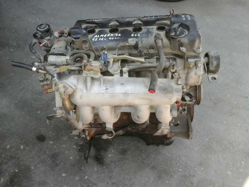 Recambio de motor completo para nissan almera (n16/e) comfort referencia OEM IAM QG15  502
