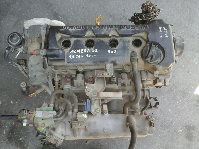 Recambio de motor completo para nissan almera (n16/e) comfort referencia OEM IAM QG15  502
