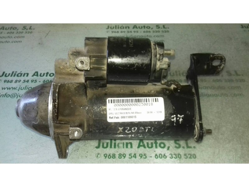 Recambio de motor arranque para opel vectra b berlina básico referencia OEM IAM 0001109015  BOSCH