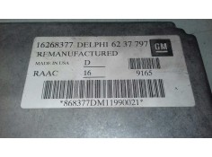 Recambio de centralita motor uce para opel astra g berlina club referencia OEM IAM 16268377 6237797 DELPHI 2