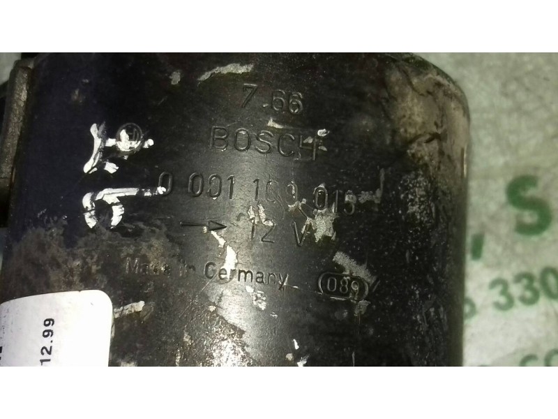 Recambio de motor arranque para opel vectra b berlina básico referencia OEM IAM 0001109015  BOSCH