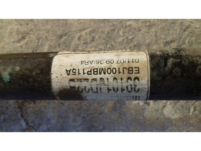 Recambio de transmision delantera izquierda para nissan qashqai (j10) acenta referencia OEM IAM EBJ100MBP115A  