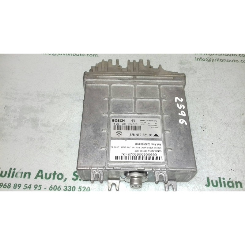 Recambio de centralita motor uce para volkswagen passat berlina (3b2) comfortline referencia OEM IAM 028906021DT 0281001555/556 