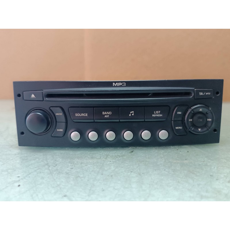 Recambio de sistema audio / radio cd para peugeot partner kombi premium referencia OEM IAM 9664513277 7647179394 BLAUPUNKT