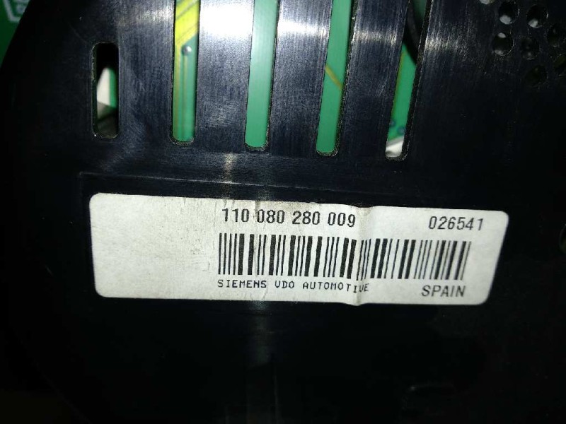 Recambio de cuadro instrumentos para seat toledo (5p2) stylance / style referencia OEM IAM 110080280009 5P0920823B SIEMENS-VDO