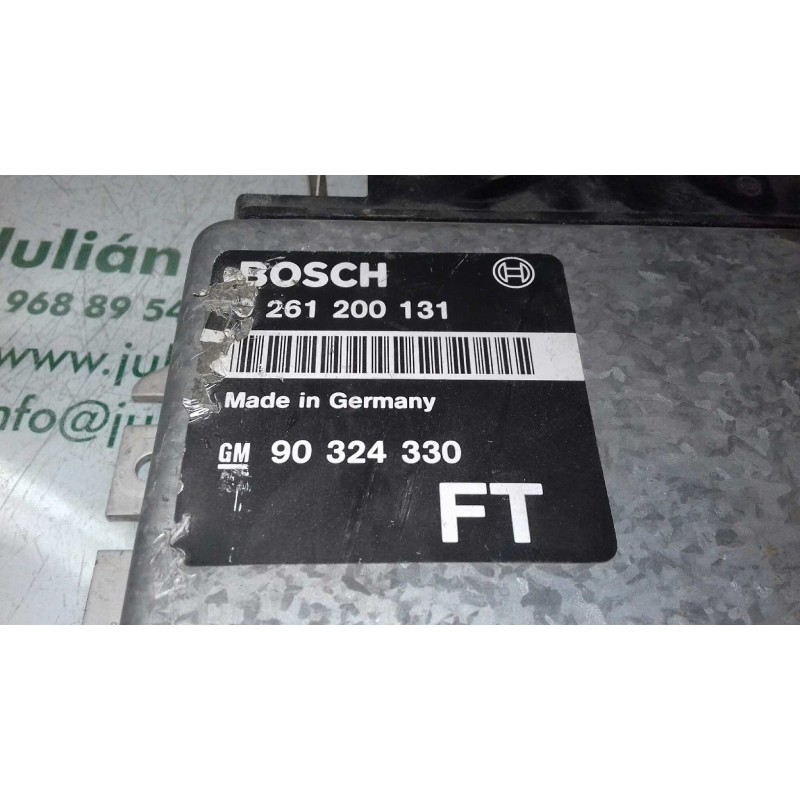 Recambio de centralita motor uce para opel astra f berlina 16v gsi referencia OEM IAM 90324330 0261200131 BOSCH