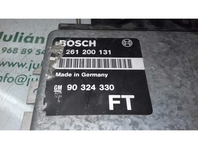 Recambio de centralita motor uce para opel astra f berlina 16v gsi referencia OEM IAM 90324330 0261200131 BOSCH