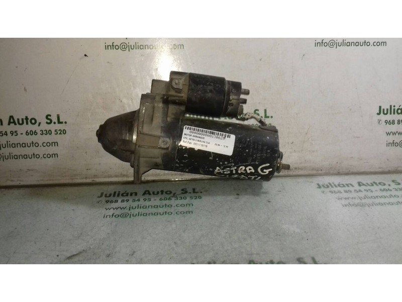 Recambio de motor arranque para opel astra g berlina club referencia OEM IAM 0001110115  BOSCH