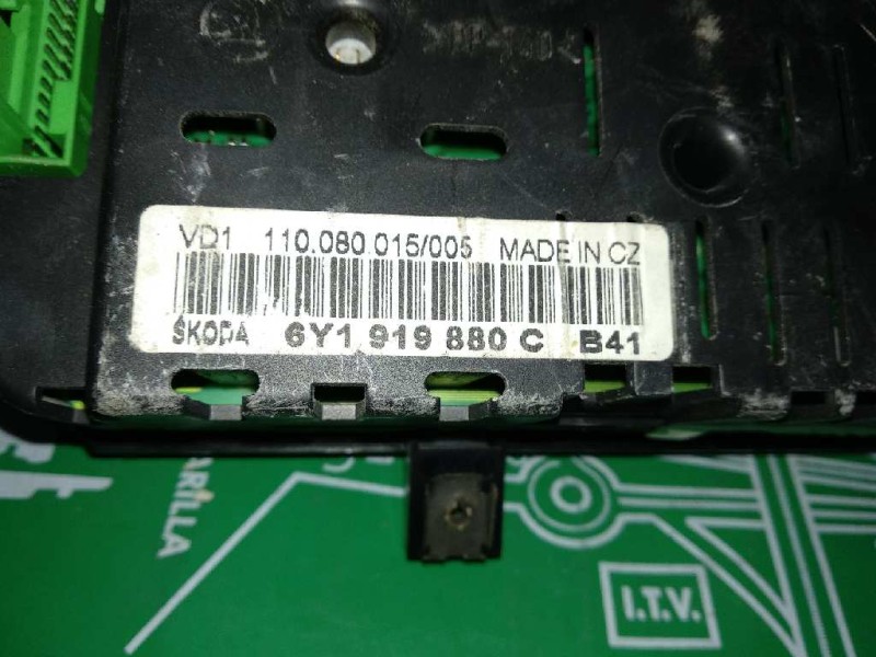 Recambio de cuadro instrumentos para skoda fabia (6y2/6y3) comfort line referencia OEM IAM 6Y1919880C 6Y1919880C VDO