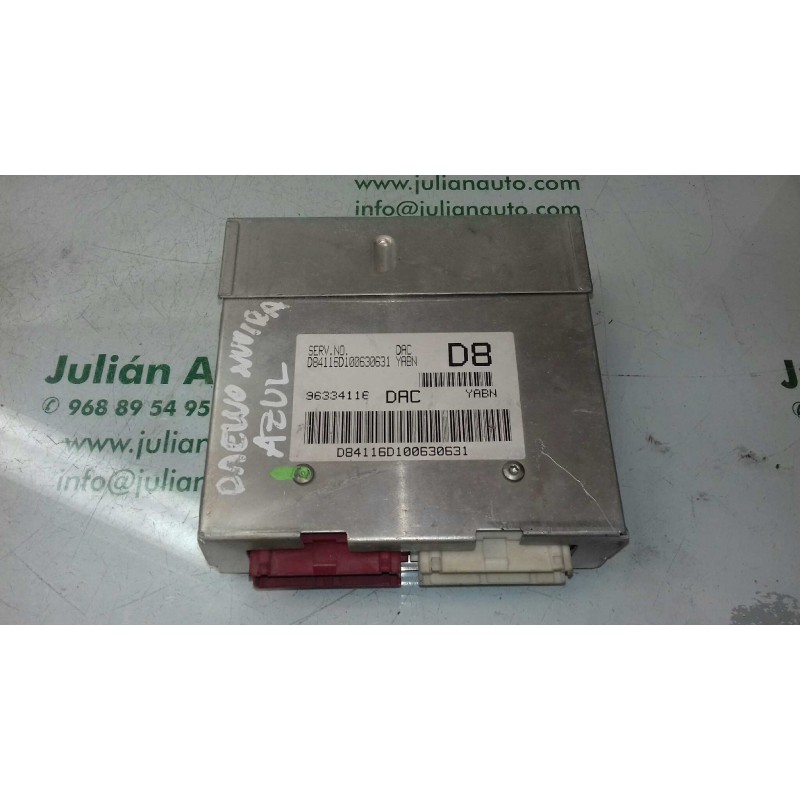 Recambio de centralita motor uce para daewoo nubira berlina se (1999) referencia OEM IAM 96334116  