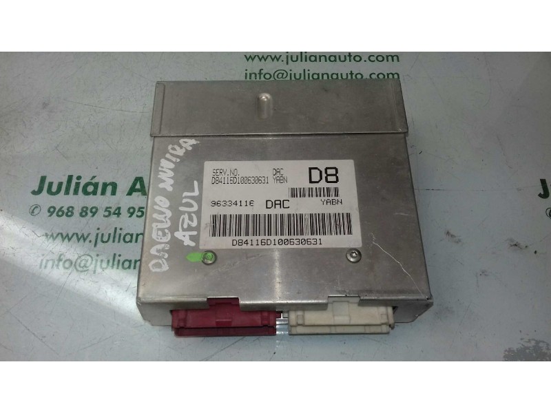 Recambio de centralita motor uce para daewoo nubira berlina se (1999) referencia OEM IAM 96334116  