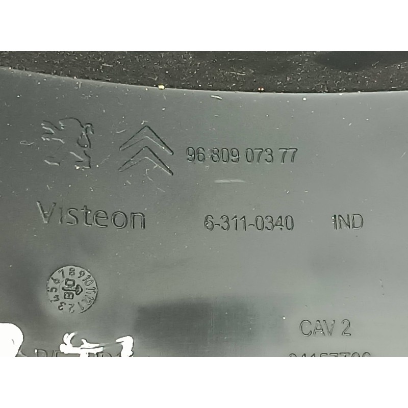Recambio de mando retrovisor para peugeot partner kombi premium referencia OEM IAM 9680907377 AZUL CONECTOR 11 PINES