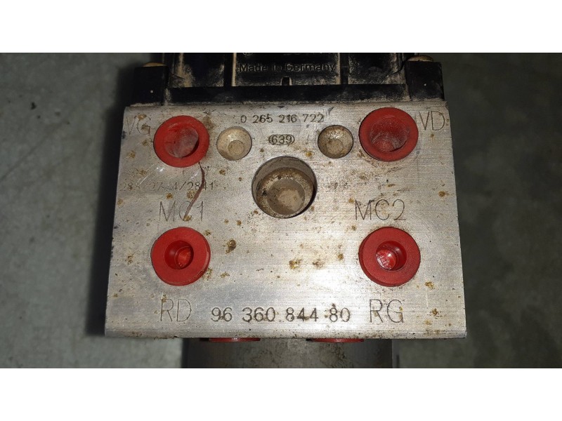 Recambio de abs para citroen xsara berlina 1.6 16v tonic referencia OEM IAM 0273004440   Recambio de abs para citroen xsara berlina 1.6 16v tonic referencia OEM IAM 0273004440