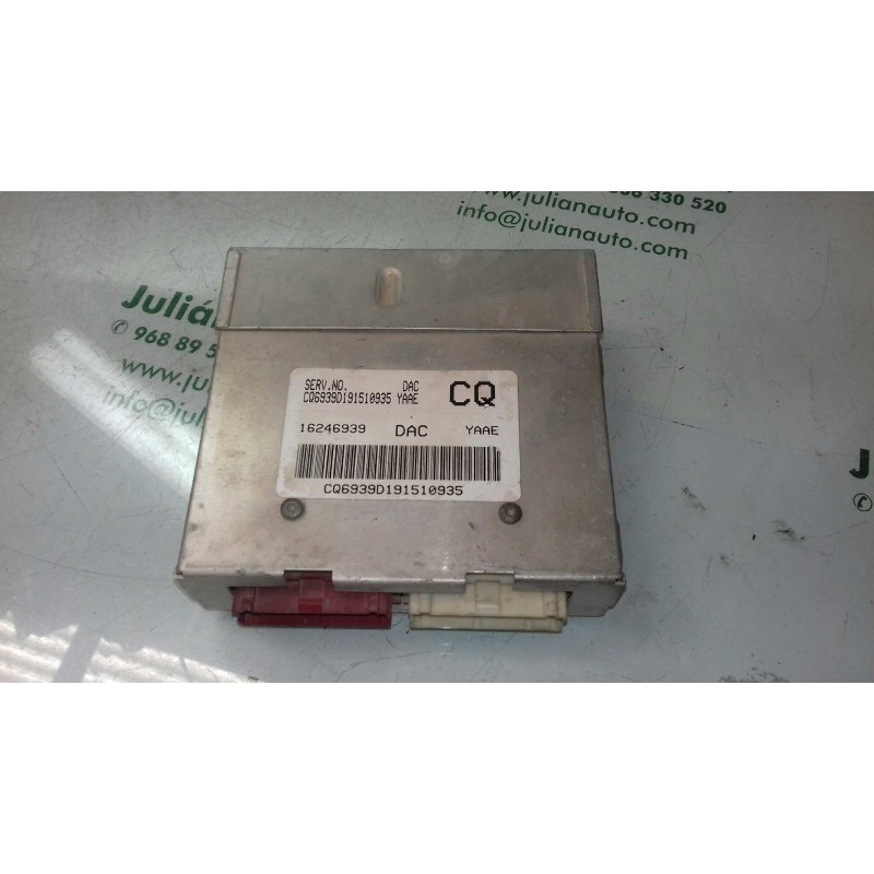 Recambio de centralita motor uce para daewoo lanos cool referencia OEM IAM 16246939  