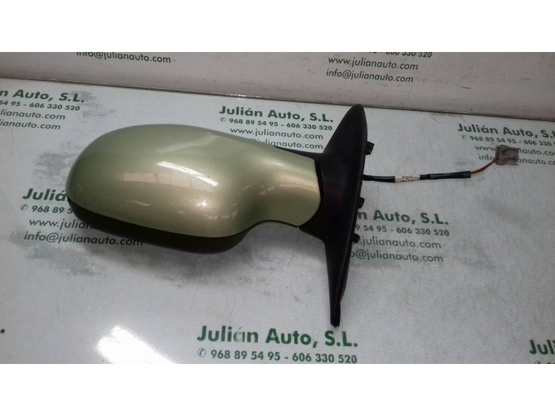 Recambio de retrovisor izquierdo para nissan micra (k12e) acenta referencia OEM IAM 30290A 12373140 ELECTRICO