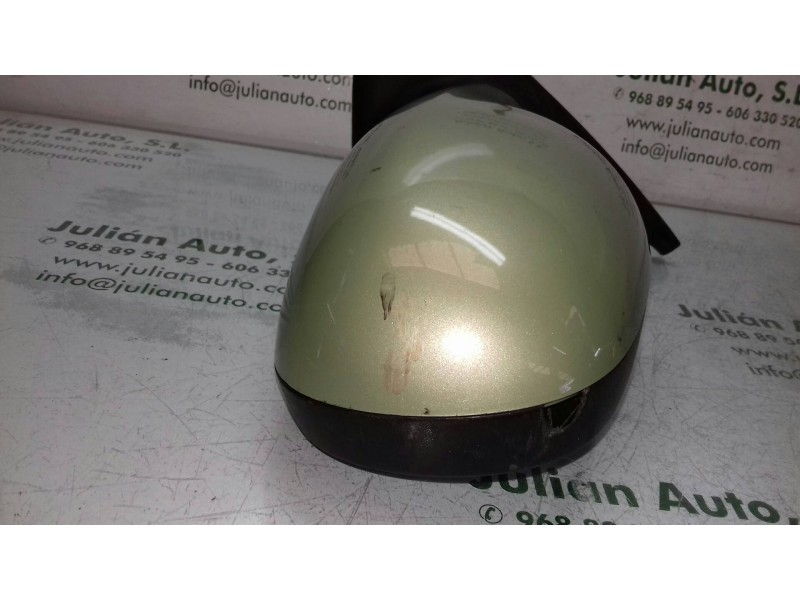 Recambio de retrovisor izquierdo para nissan micra (k12e) acenta referencia OEM IAM 30290A 12373140 ELECTRICO