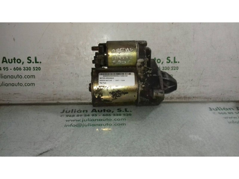 Recambio de motor arranque para daewoo matiz se referencia OEM IAM   