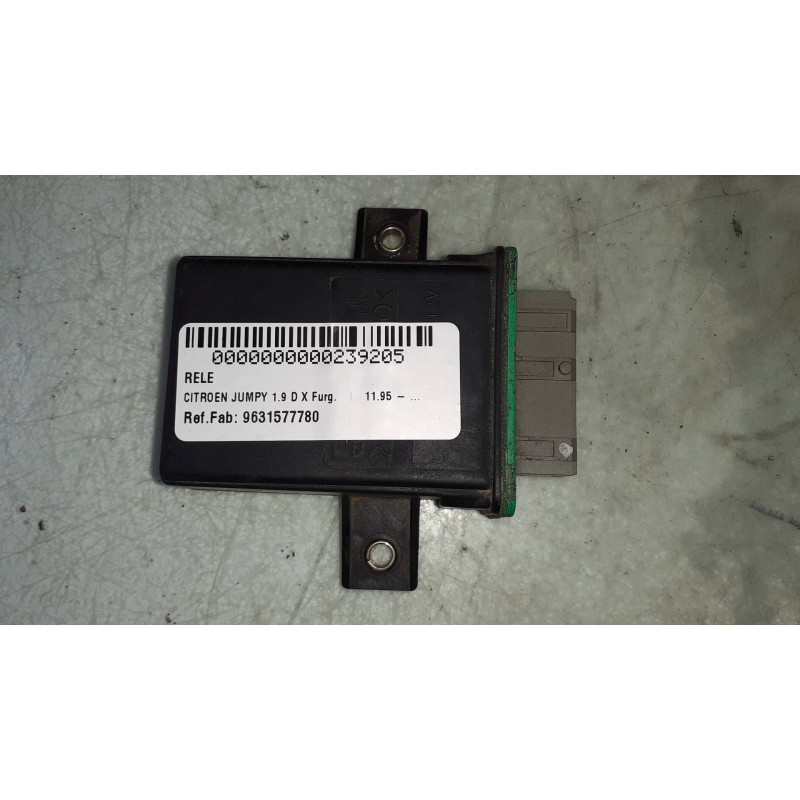 Recambio de rele para citroen jumpy 1.9 d x furg. referencia OEM IAM 9631577780  