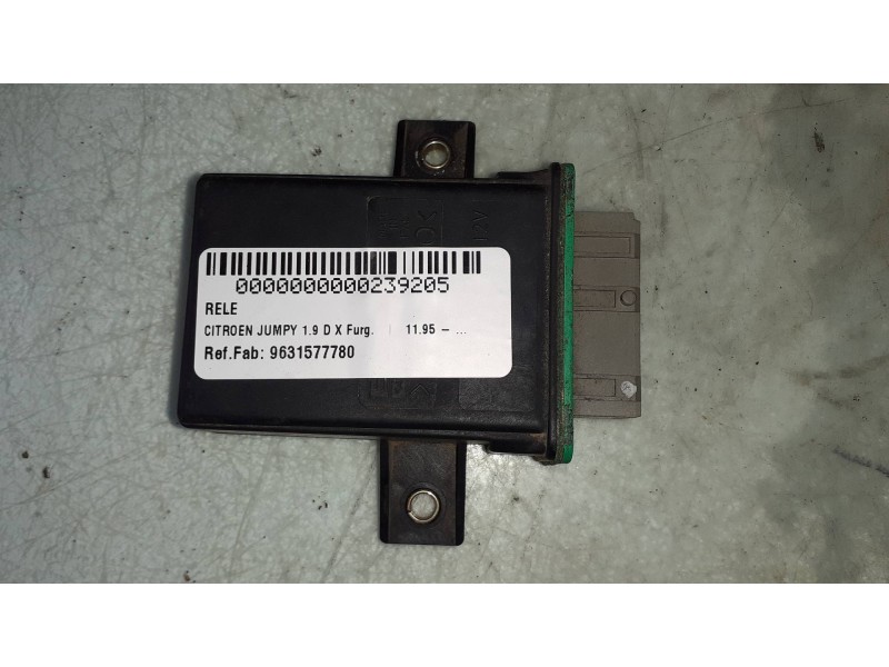 Recambio de rele para citroen jumpy 1.9 d x furg. referencia OEM IAM 9631577780  