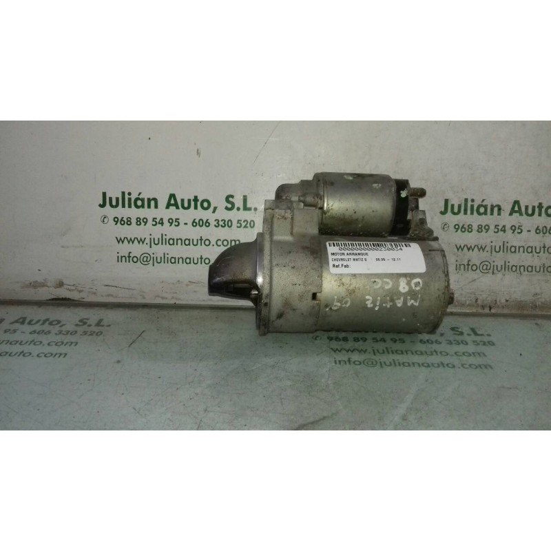 Recambio de motor arranque para chevrolet matiz s referencia OEM IAM   