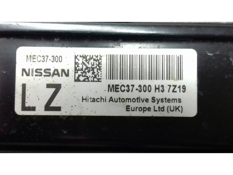 Recambio de centralita motor uce para nissan micra (k12e) acenta referencia OEM IAM MEC37300 MEC37300H37Z19 