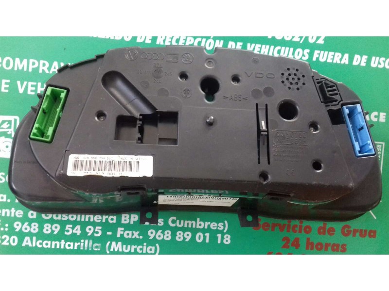 Recambio de cuadro instrumentos para volkswagen passat berlina (3b2) comfortline referencia OEM IAM 110008794023 3B0919881N VDO