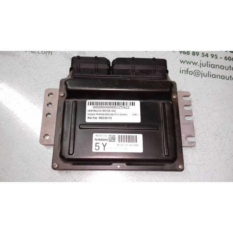 Recambio de centralita motor uce para nissan primera berlina (p12) acenta referencia OEM IAM MEC30110 MEC30110D22306 5Y