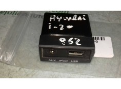 Recambio de interruptor para hyundai i20 basis referencia OEM IAM 961201J000 PBMC1310241986 AUX IPOD USB