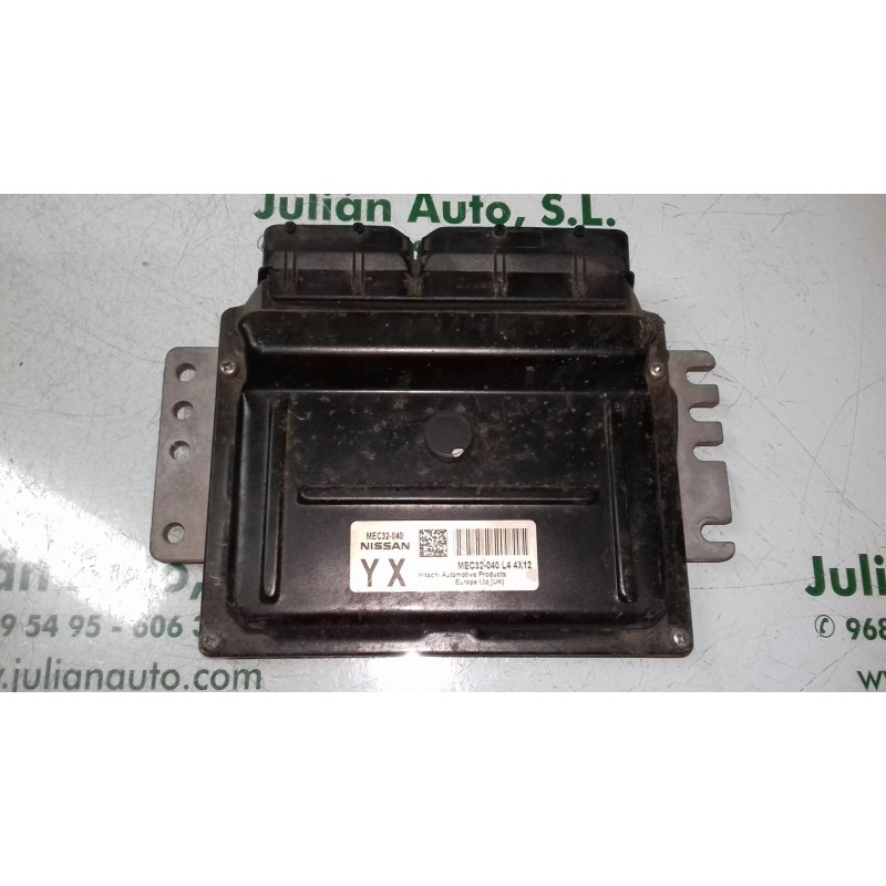 Recambio de centralita motor uce para nissan micra (k12e) acenta referencia OEM IAM MEC32040 MEC32040L44X12 HITACHI