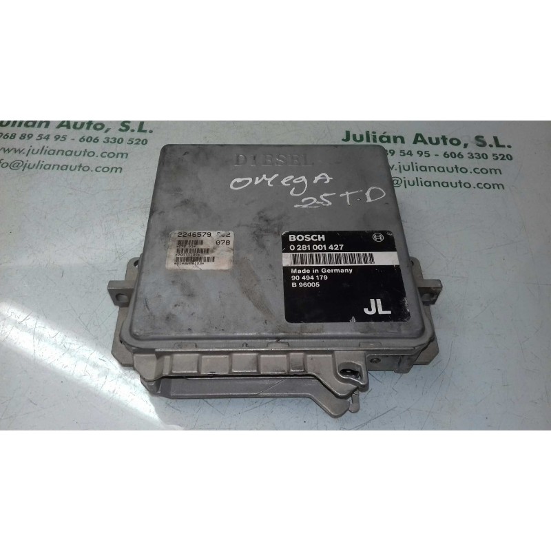 Recambio de centralita motor uce para opel omega b básico berlina referencia OEM IAM 90494179 0281001427 BOSCH