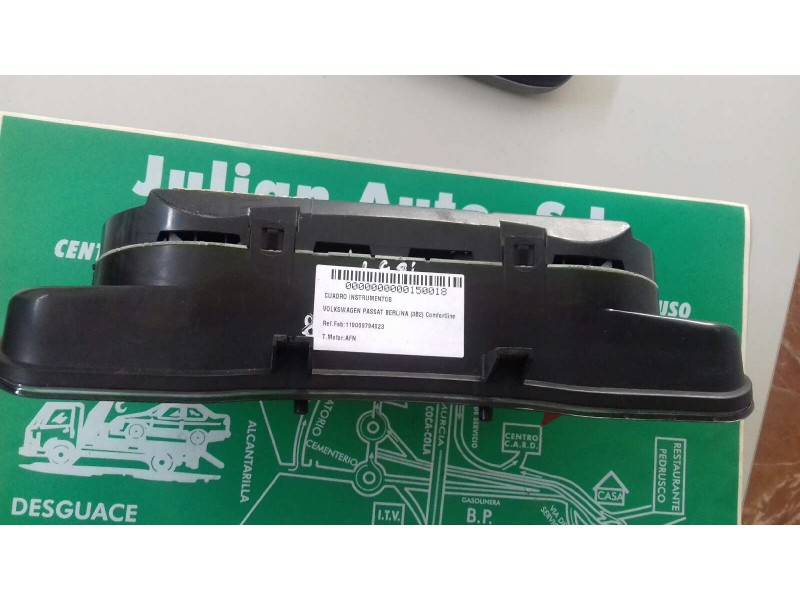 Recambio de cuadro instrumentos para volkswagen passat berlina (3b2) comfortline referencia OEM IAM 110008794023 3B0919881N VDO